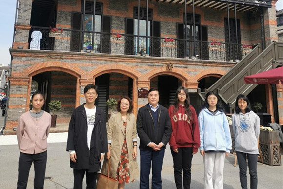 Professor and students from Shanghai Jiao Tong University visited Shanghai Jewish Refugees Museum